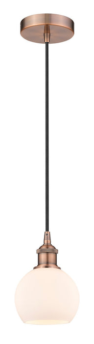 Innovations - 616-1P-AC-G121-6 - One Light Mini Pendant - Edison - Antique Copper