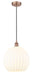 Innovations - 616-1P-AC-G1217-14WV - LED Pendant - Edison - Antique Copper