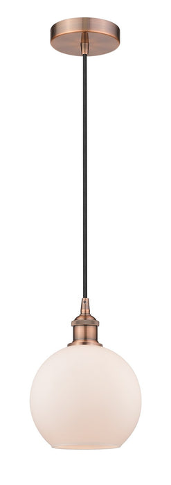 Innovations - 616-1P-AC-G121-8 - One Light Mini Pendant - Edison - Antique Copper