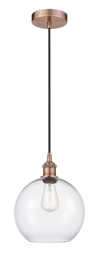 Edison One Light Mini Pendant Antique Copper