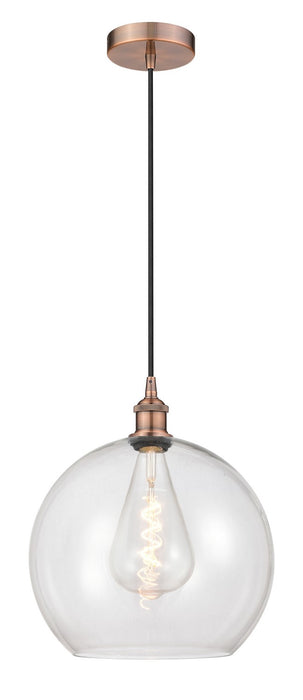 Innovations - 616-1P-AC-G122-14 - One Light Pendant - Edison - Antique Copper