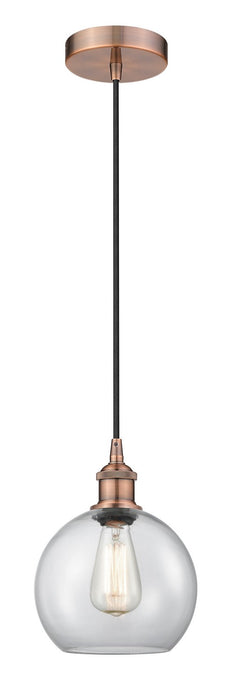 Innovations - 616-1P-AC-G122-8 - One Light Mini Pendant - Edison - Antique Copper