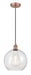 Innovations - 616-1P-AC-G124-12 - One Light Mini Pendant - Edison - Antique Copper