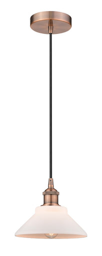 Edison One Light Mini Pendant Antique Copper