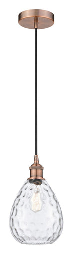 Edison One Light Mini Pendant Antique Copper