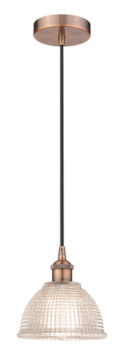 Edison One Light Mini Pendant Antique Copper