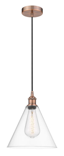 Edison One Light Mini Pendant Antique Copper