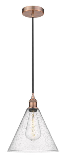 Edison One Light Mini Pendant Antique Copper