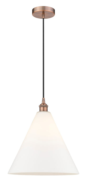 Innovations - 616-1P-AC-GBC-161 - One Light Pendant - Edison - Antique Copper