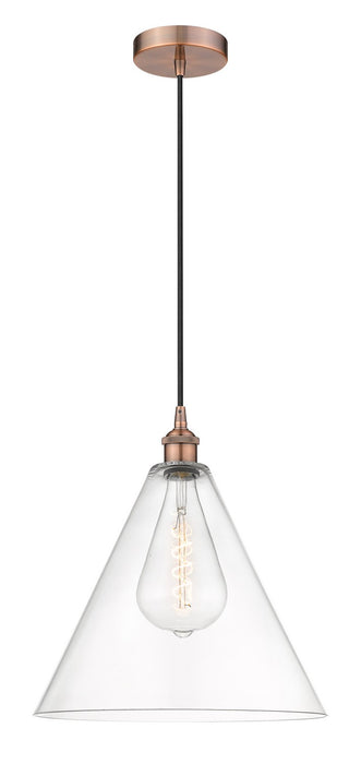 Innovations - 616-1P-AC-GBC-162 - One Light Pendant - Edison - Antique Copper