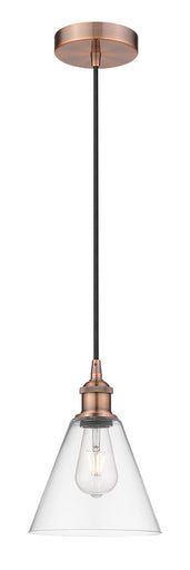 Edison One Light Mini Pendant Antique Copper