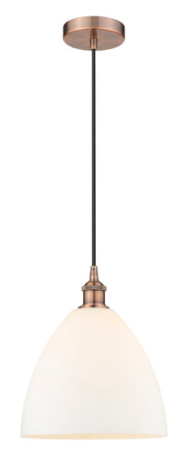 Edison One Light Mini Pendant Antique Copper