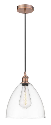 Edison One Light Mini Pendant Antique Copper