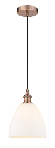 Edison One Light Mini Pendant Antique Copper