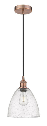 Edison One Light Mini Pendant Antique Copper