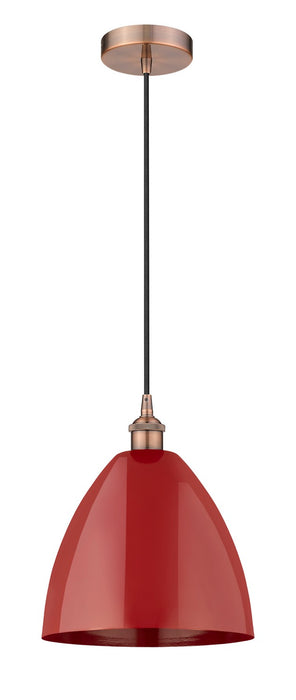 Innovations - 616-1P-AC-MBD-12-RD - One Light Mini Pendant - Edison - Antique Copper