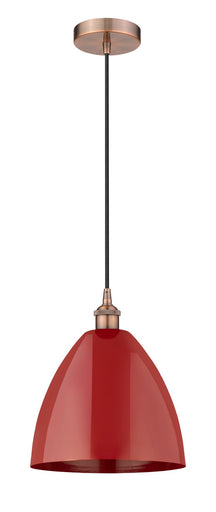 Edison One Light Mini Pendant Antique Copper