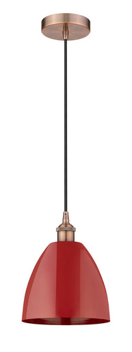 Edison One Light Mini Pendant Antique Copper