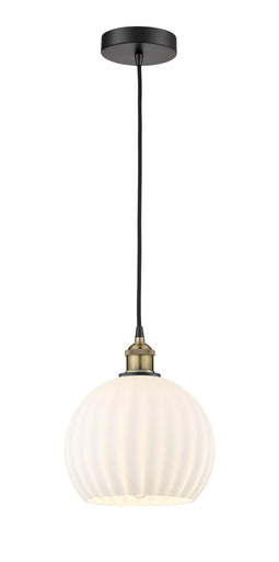 Edison LED Mini Pendant Black Antique Brass
