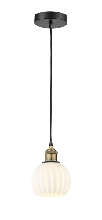 Innovations - 616-1P-BAB-G1217-6WV - LED Mini Pendant - Edison - Black Antique Brass