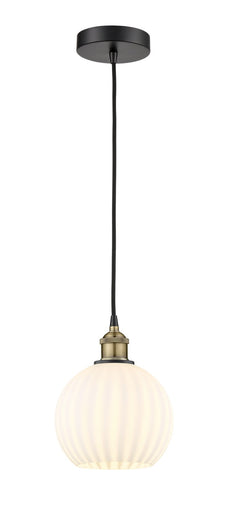 Edison LED Mini Pendant Black Antique Brass