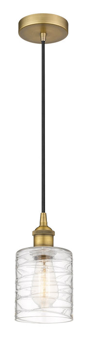 Innovations - 616-1P-BB-G1113 - One Light Mini Pendant - Edison - Brushed Brass