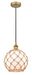 Innovations - 616-1P-BB-G121-10RB - One Light Mini Pendant - Edison - Brushed Brass