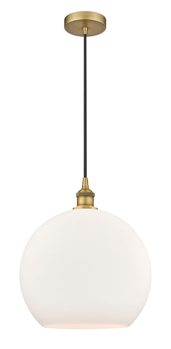 Innovations - 616-1P-BB-G121-14 - One Light Pendant - Edison - Brushed Brass