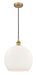 Innovations - 616-1P-BB-G121-14 - One Light Pendant - Edison - Brushed Brass