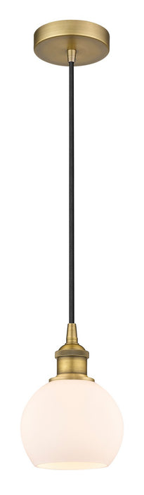 Innovations - 616-1P-BB-G121-6 - One Light Mini Pendant - Edison - Brushed Brass