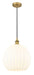 Innovations - 616-1P-BB-G1217-14WV - LED Pendant - Edison - Brushed Brass