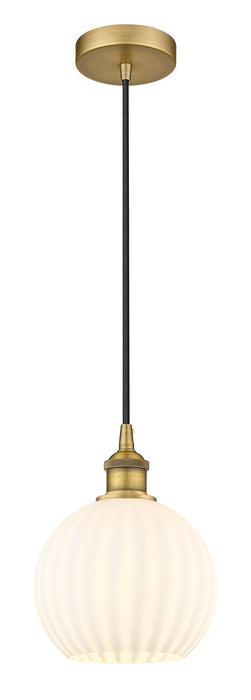Innovations - 616-1P-BB-G1217-8WV - LED Mini Pendant - Edison - Brushed Brass