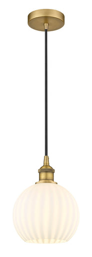 Edison LED Mini Pendant Brushed Brass