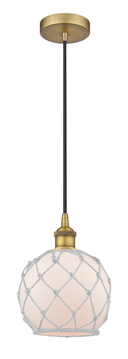 Innovations - 616-1P-BB-G121-8RW - One Light Mini Pendant - Edison - Brushed Brass