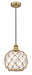 Innovations - 616-1P-BB-G122-10RB - One Light Mini Pendant - Edison - Brushed Brass