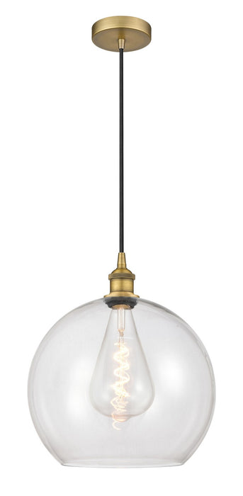 Innovations - 616-1P-BB-G122-14 - One Light Pendant - Edison - Brushed Brass