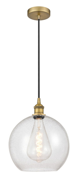 Innovations - 616-1P-BB-G124-12 - One Light Mini Pendant - Edison - Brushed Brass