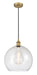 Innovations - 616-1P-BB-G124-14 - One Light Pendant - Edison - Brushed Brass