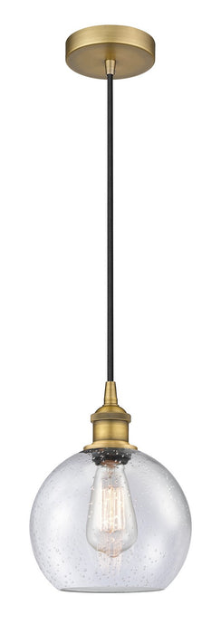 Innovations - 616-1P-BB-G124-8 - One Light Mini Pendant - Edison - Brushed Brass