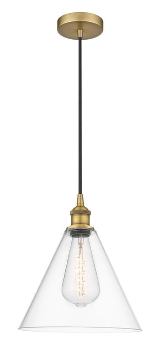 Innovations - 616-1P-BB-GBC-122 - One Light Mini Pendant - Edison - Brushed Brass