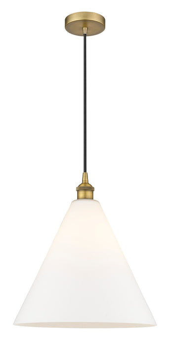 Innovations - 616-1P-BB-GBC-161 - One Light Pendant - Edison - Brushed Brass