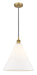 Innovations - 616-1P-BB-GBC-161 - One Light Pendant - Edison - Brushed Brass