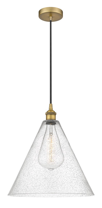 Innovations - 616-1P-BB-GBC-164 - One Light Pendant - Edison - Brushed Brass