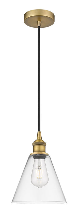 Innovations - 616-1P-BB-GBC-82 - One Light Mini Pendant - Edison - Brushed Brass