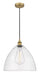 Innovations - 616-1P-BB-GBD-164 - One Light Pendant - Edison - Brushed Brass