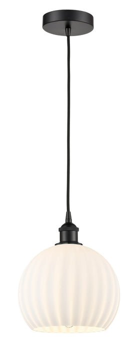 Innovations - 616-1P-BK-G1217-10WV - LED Mini Pendant - Edison - Matte Black