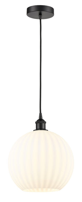 Innovations - 616-1P-BK-G1217-12WV - LED Mini Pendant - Edison - Matte Black