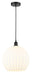 Innovations - 616-1P-BK-G1217-14WV - LED Pendant - Edison - Matte Black