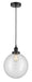 Innovations - 616-1PH-BK-G202-12 - One Light Mini Pendant - Edison - Matte Black