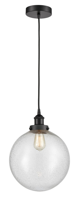 Innovations - 616-1PH-BK-G204-12 - One Light Mini Pendant - Edison - Matte Black